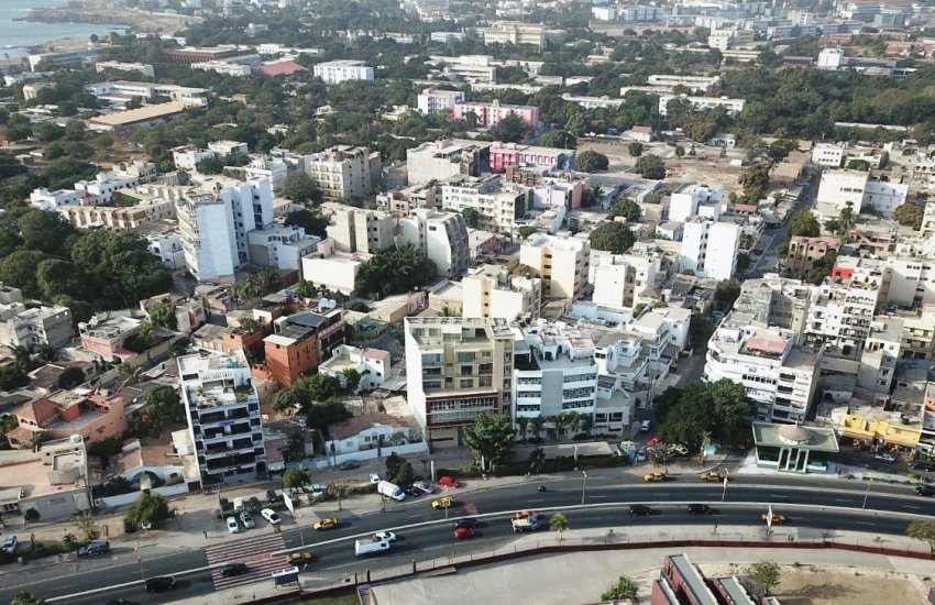La corniche à Dakar